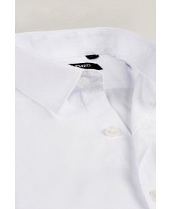 KIDS-931-9 White kids shirts 6 to 16 years